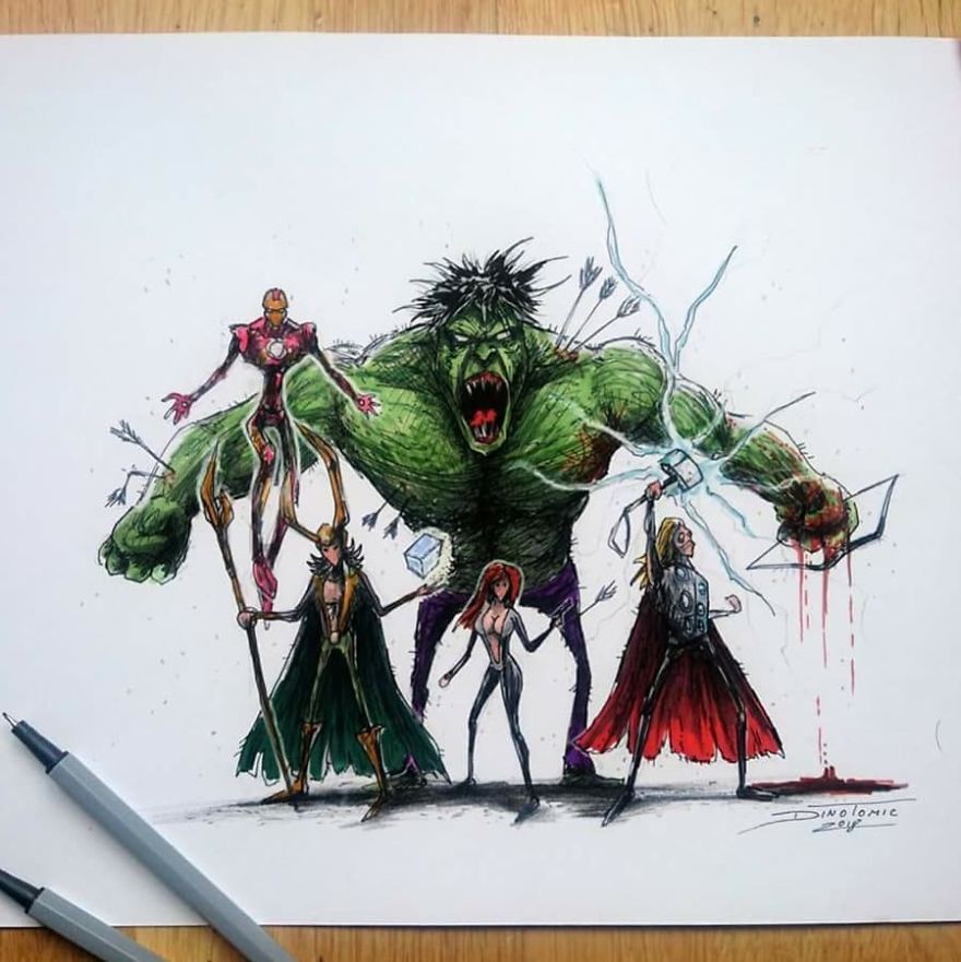 This Artist Transforms Your Favorite Character From Evil Beings That Will Destroy All Your Childhood Memories