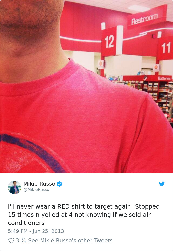 16 Hilarious Times People Made The Mistake Of Wearing Red To Target 16 Hilarious Times People Made The Mistake Of Wearing Red To Target