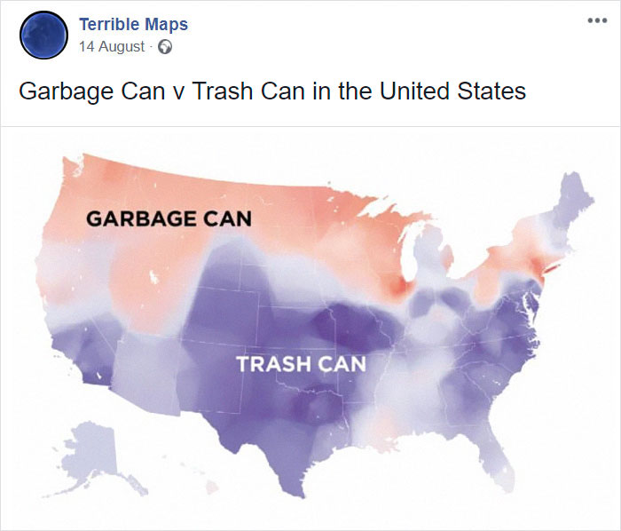 Garbage Can V Trash Can In The United States