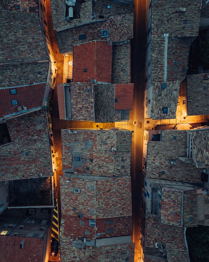 Rooftops In Sisteron, Southeastern France