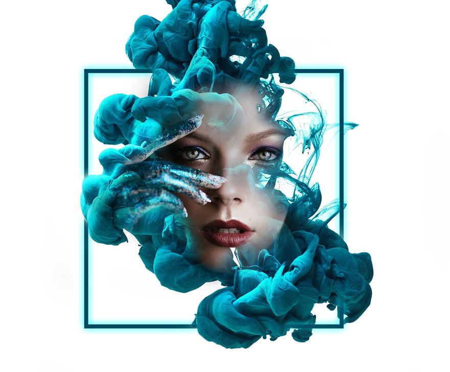 I Create Digital Artwork Using A Technique Called "Double Exposure" To Cope With Trauma In My Life