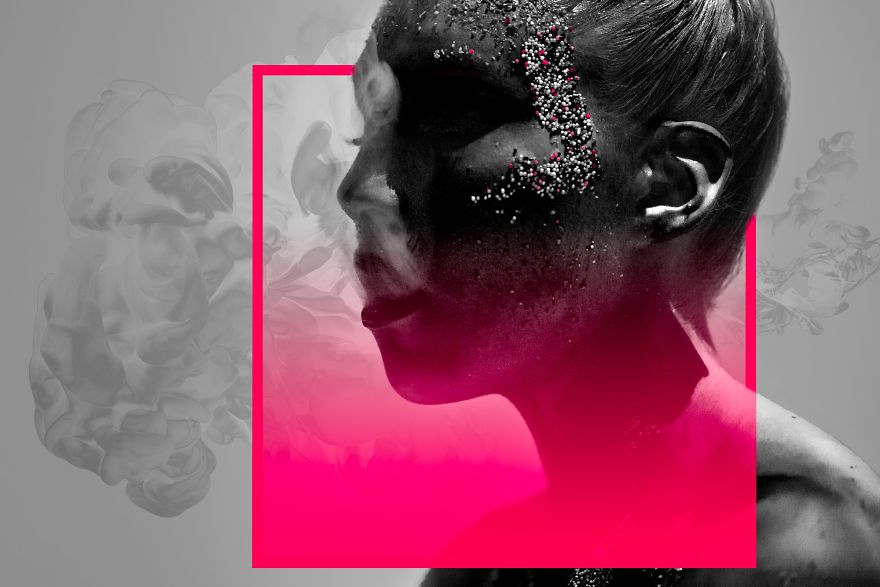 I Create Digital Artwork Using A Technique Called "Double Exposure" To Cope With Trauma In My Life