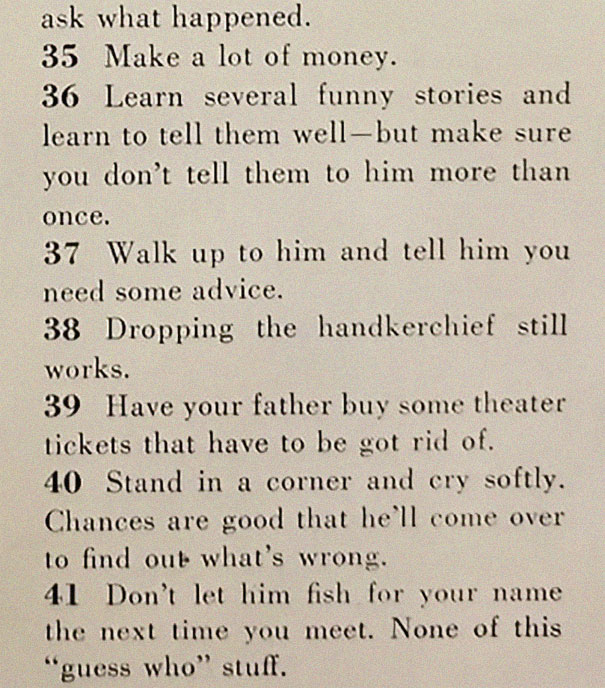 This '129 Ways to Get a Husband' Article From 1958 Shows How Much The World Has Changed This '129 Ways to Get a Husband' Article From 1958 Shows How Much The World Has Changed
