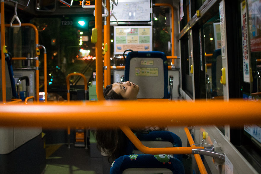 Japanese Photographer Manages To Show Bright Moments In Everyday Life In Japan