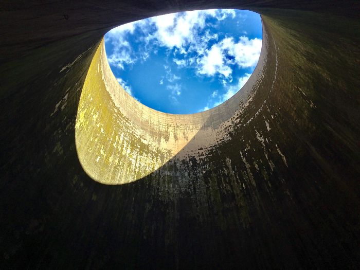 My View From Inside A Power Station Cooling Tower