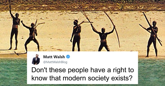 Writer Who’s Against Illegal Immigration Says Government Should Bring Civilization To ‘Uncontacted Tribe’, Gets Murdered By Words