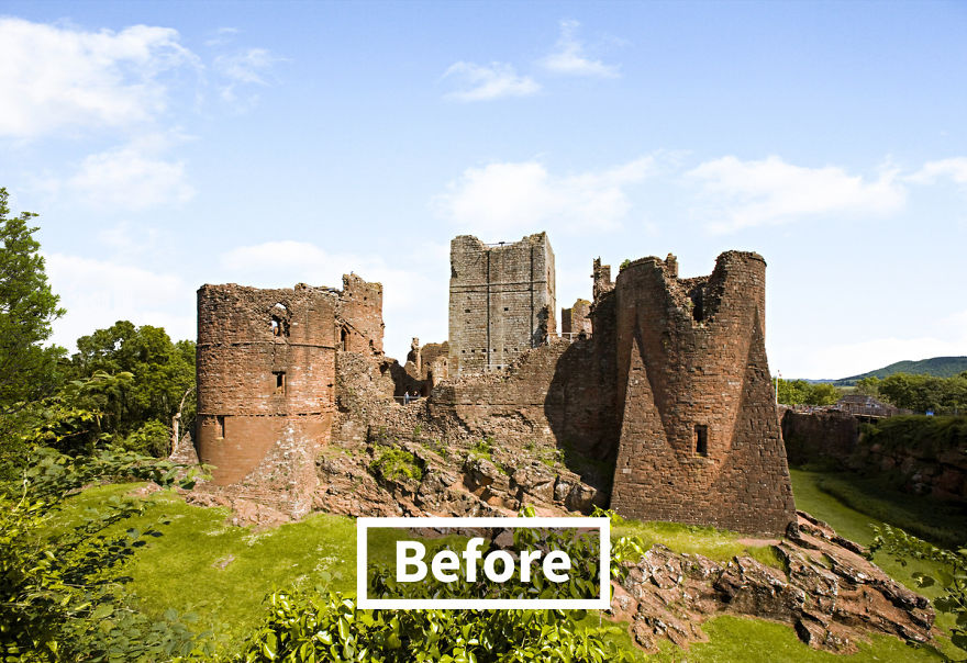 This Is How 6 Castles Across The UK Looked Before Falling Into Disrepair