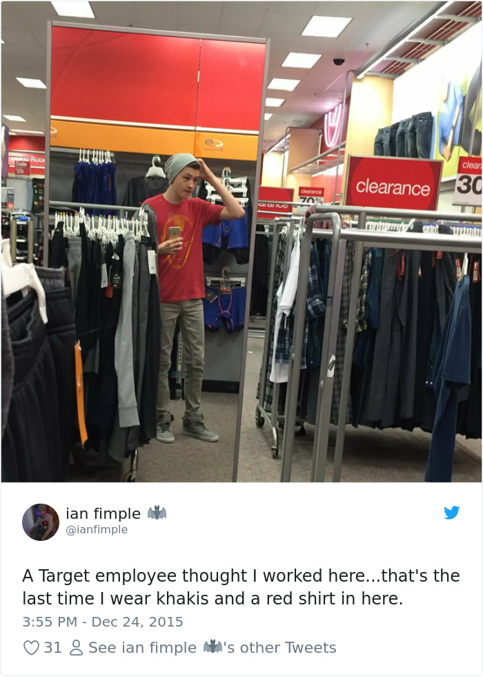 16 Hilarious Times People Made The Mistake Of Wearing Red To Target