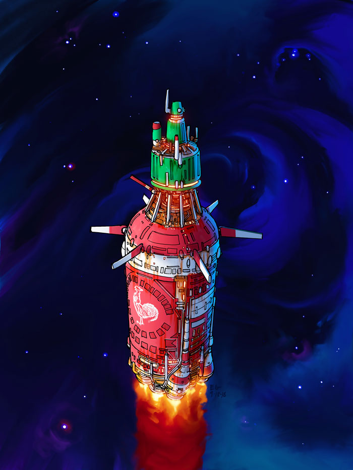 Artist Turns Everyday Objects Into Spaceship Designs, And The Result Is Out Of This World (11 Pics) Artist Turns Everyday Objects Into Spaceship Designs, And The Result Is Out Of This World (11 Pics)