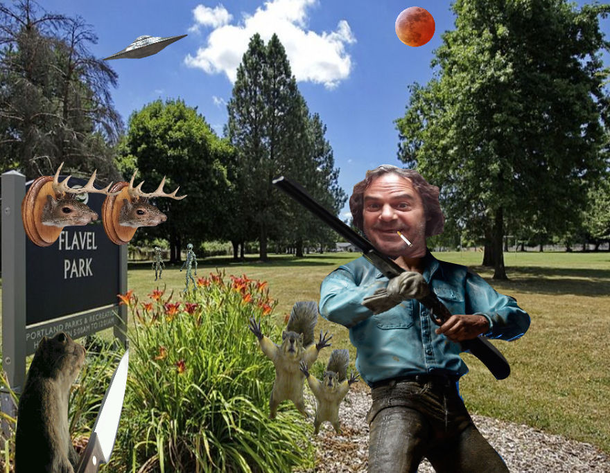 Hunting For Squirrel Antlers!