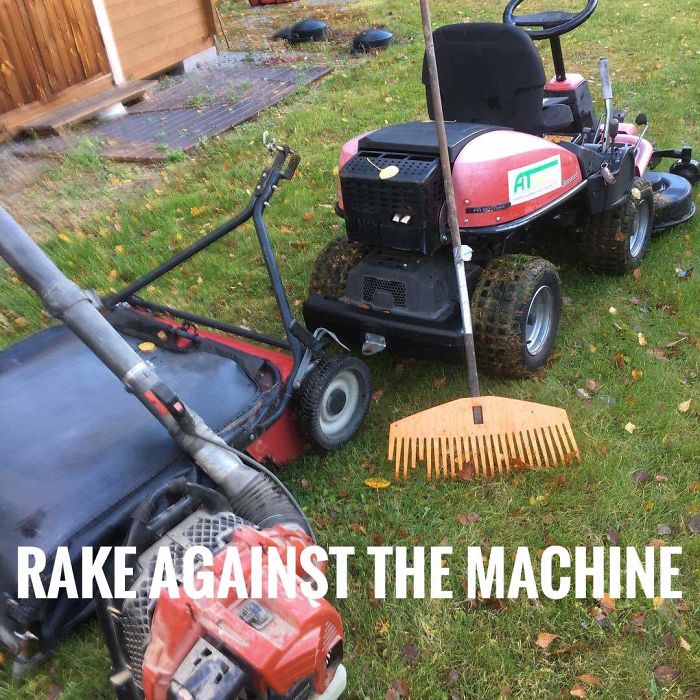 Finns-Troll-Trump-Raking-Leaves-Wildfire-Prevention