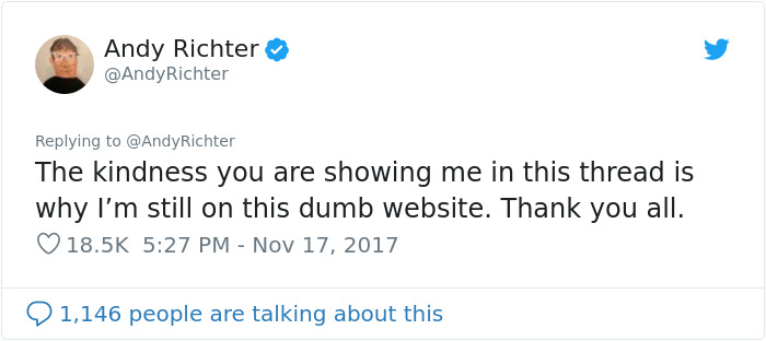 Someone Says "Depression Is A Choice", And Andy Richter's Response Is Brilliant Someone Says "Depression Is A Choice", And Andy Richter's Response Is Brilliant