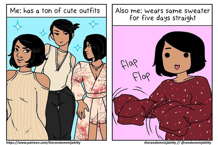 Artist Does Illustrations About What It's Like To Be A Girl, And You Will Identify With That, We Are Sure