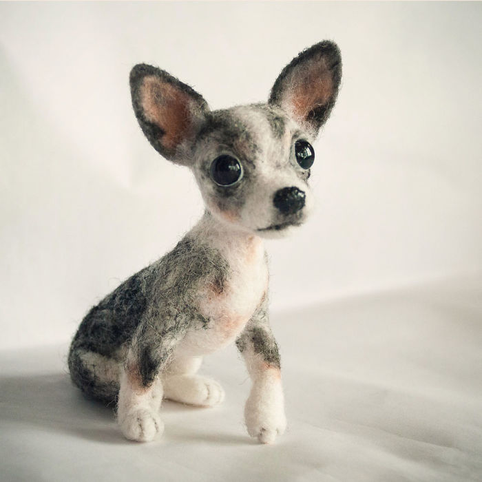Artist Turns Wool Fibers Into Very Cute Animals