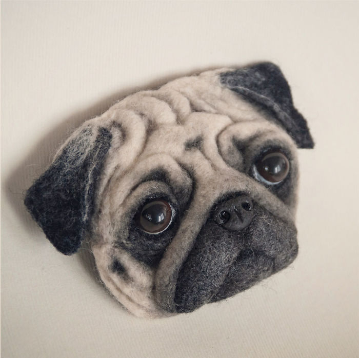 Artist Turns Wool Fibers Into Very Cute Animals