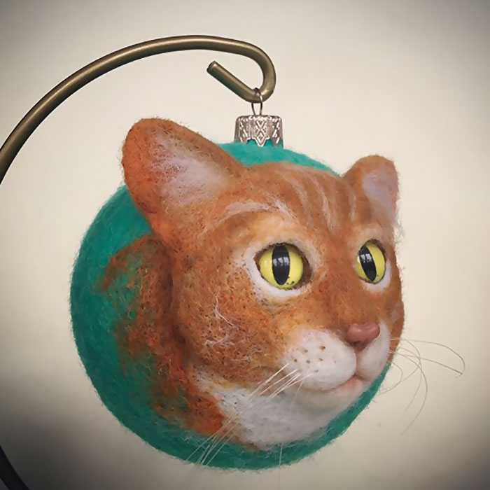 Artist Turns Wool Fibers Into Very Cute Animals