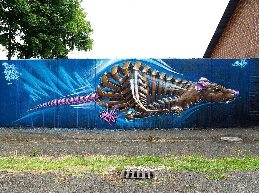 Artist Turns Animals Into Robots Into His Illustrations And The Result Is Incredible