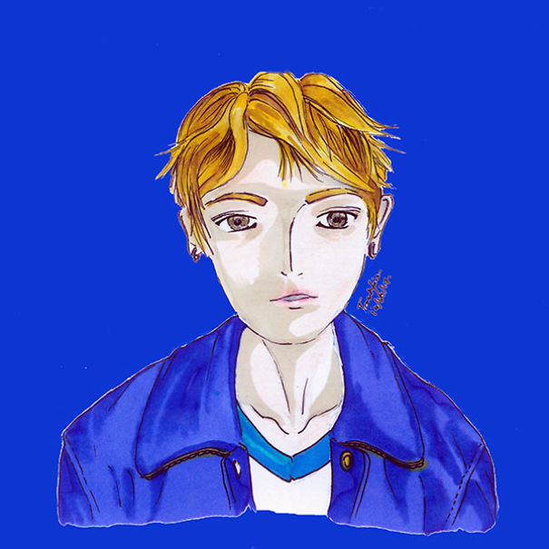 I Drew Bts Members Into Manga Characters