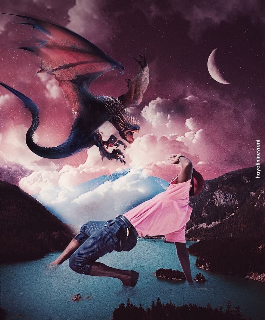 The Attack Of A Red Dragon