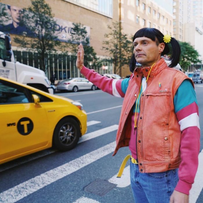 Ryan Seacrest As His ’80s Character