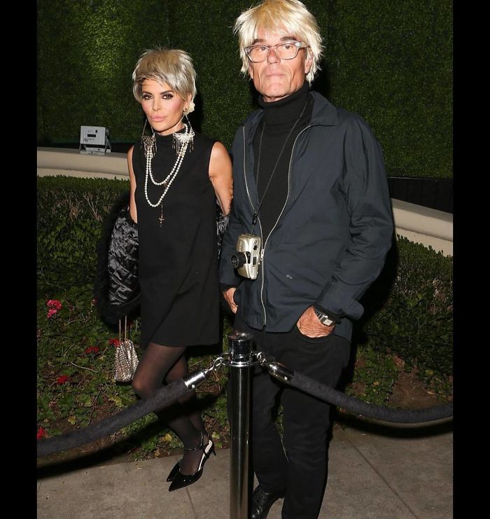 Lisa Rinna And Husband Harry Hamlin As Edie Sedgwick And Andy Warhol