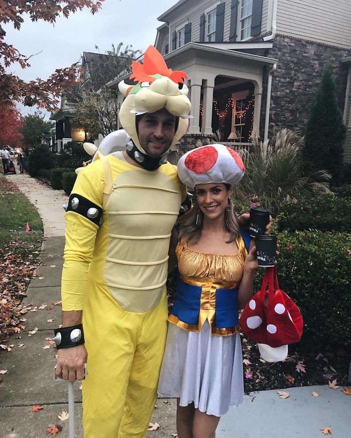 Kristin Cavallari And Jay Cutler As 'Mario' Characters