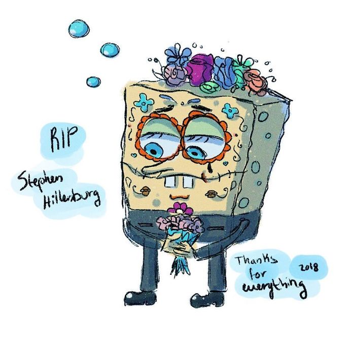 I Am Extremely Sad About The News Of Sponge Bob Creator Stephen Hillenburg Passing Away