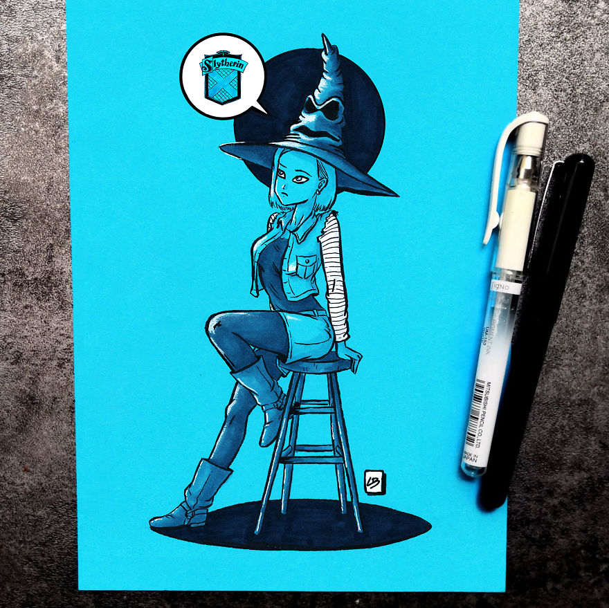 What Would Happen If The Harry Potter's Sorting Hat Shows Up In Dragon Ball's World?