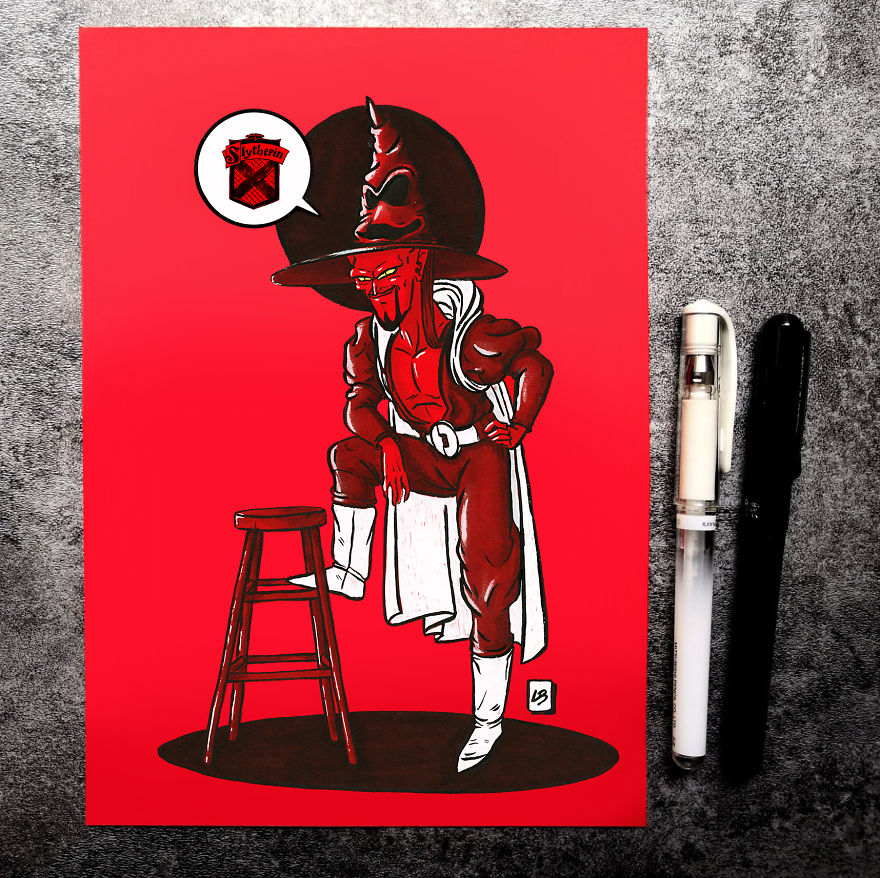 What Would Happen If The Harry Potter's Sorting Hat Shows Up In Dragon Ball's World?