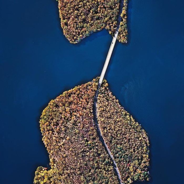 Kensico Reservoir In The Town Of Valhalla, New York