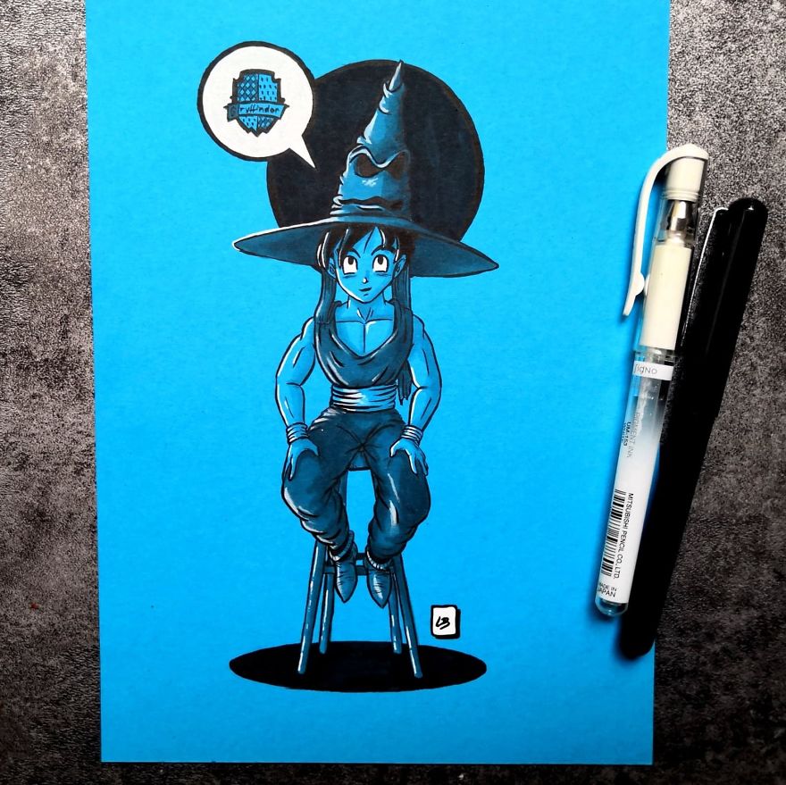 What Would Happen If The Harry Potter's Sorting Hat Shows Up In Dragon Ball's World?