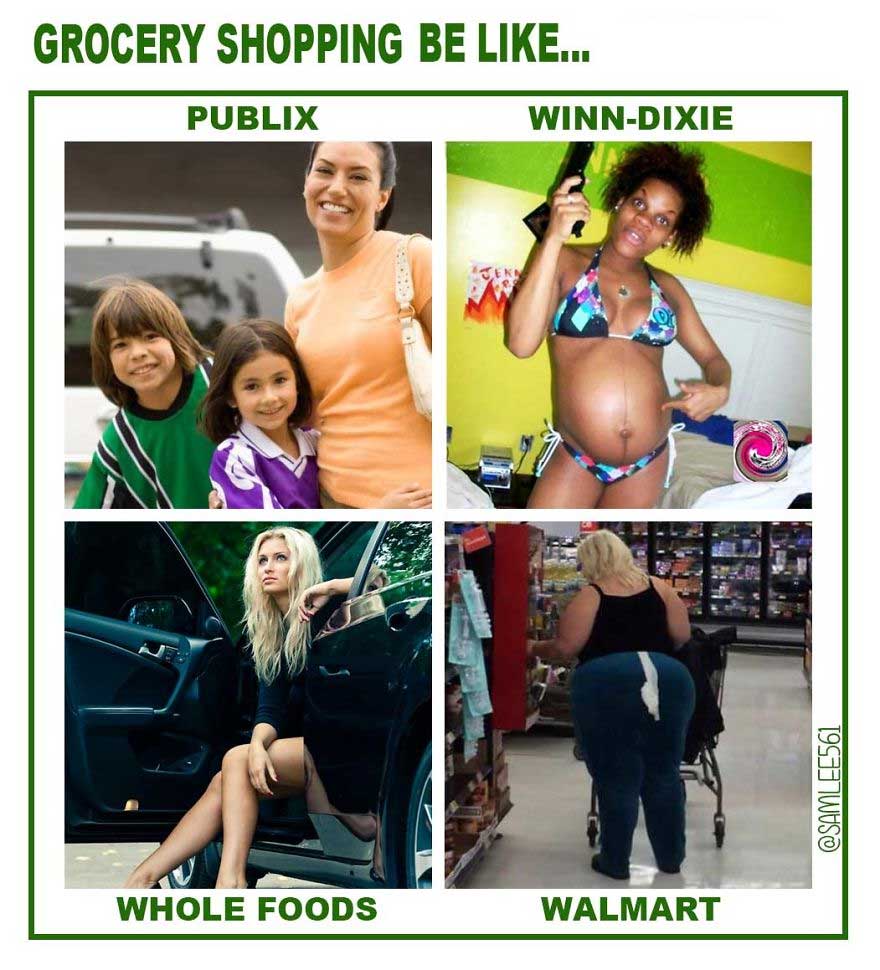 Grocery Shopping Be Like