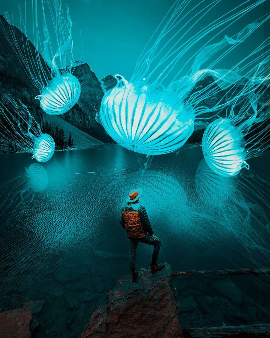 I Express My Ideas And Imaginations Using Photoshop