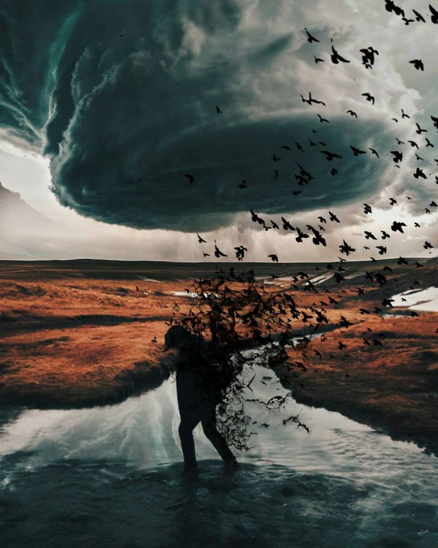 I Express My Ideas And Imaginations Using Photoshop