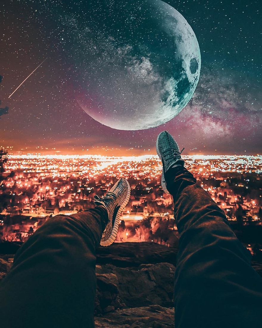 I Express My Ideas And Imaginations Using Photoshop