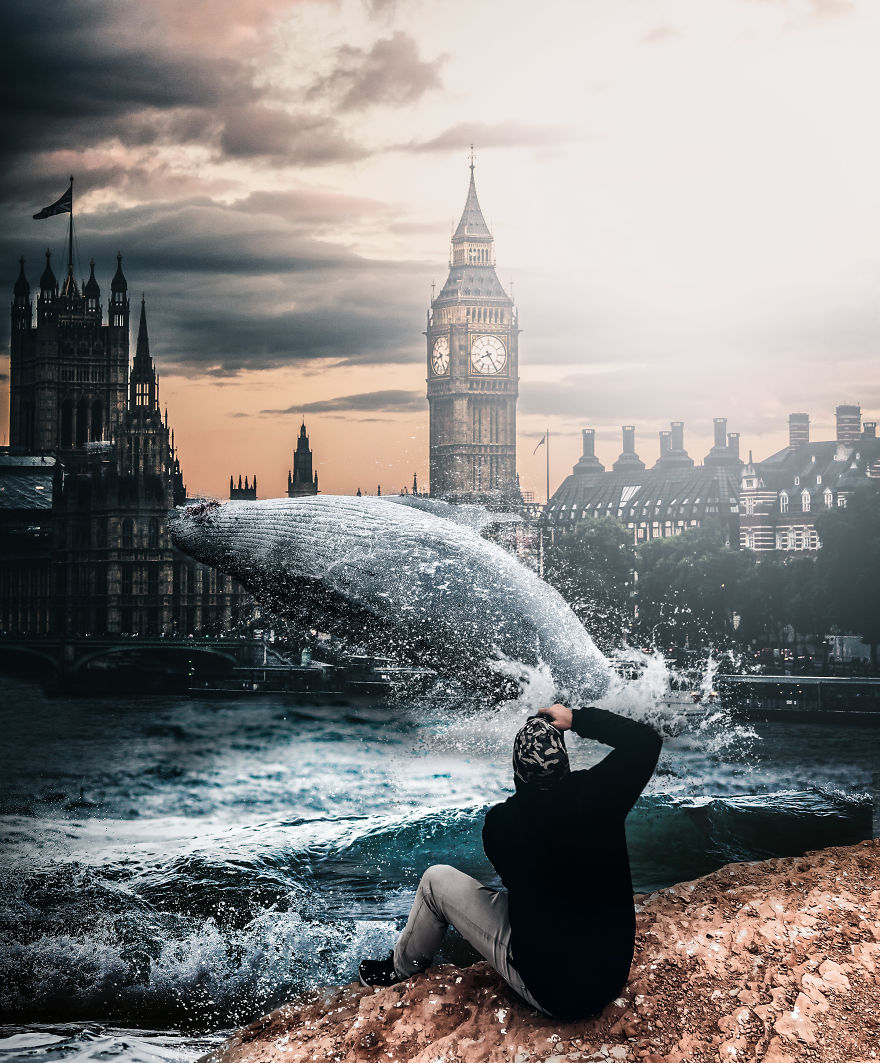 I Express My Ideas And Imaginations Using Photoshop