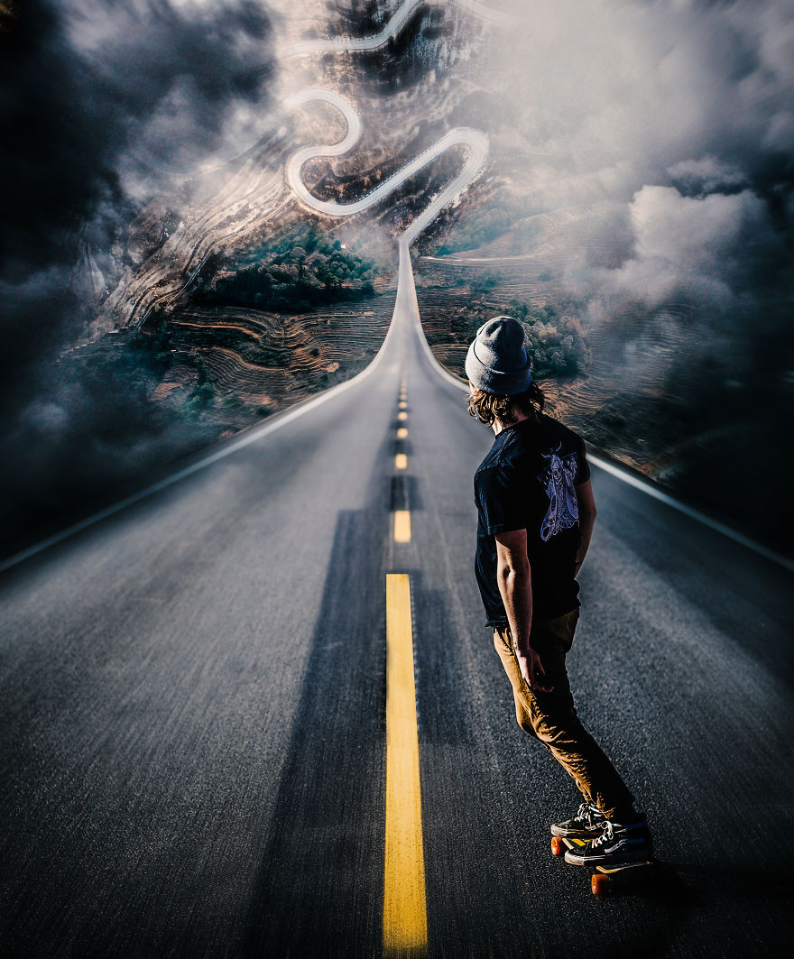 I Express My Ideas And Imaginations Using Photoshop