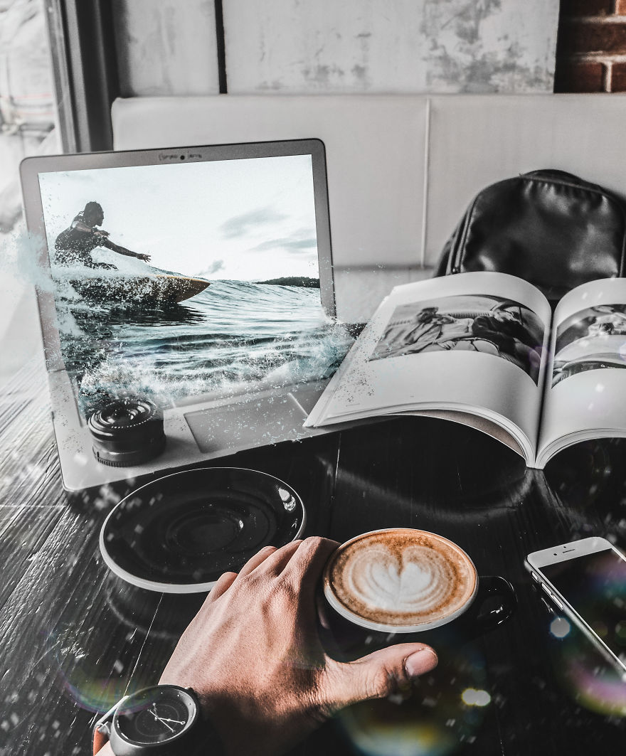 I Express My Ideas And Imaginations Using Photoshop