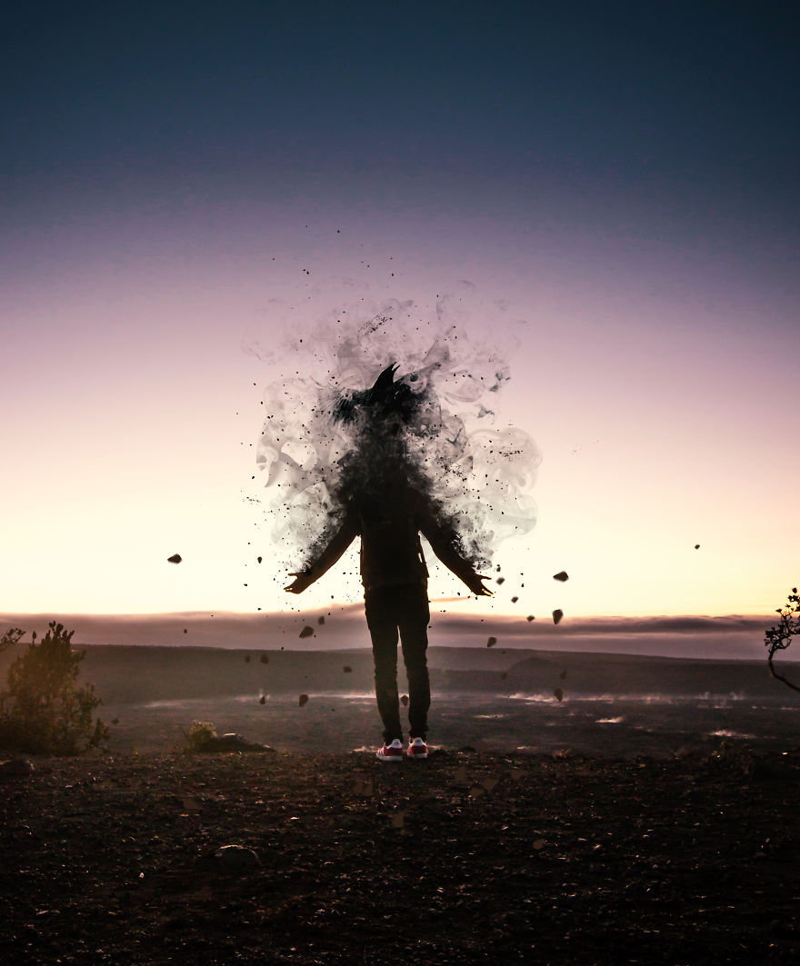 I Express My Ideas And Imaginations Using Photoshop