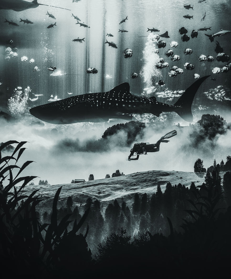 I Express My Ideas And Imaginations Using Photoshop