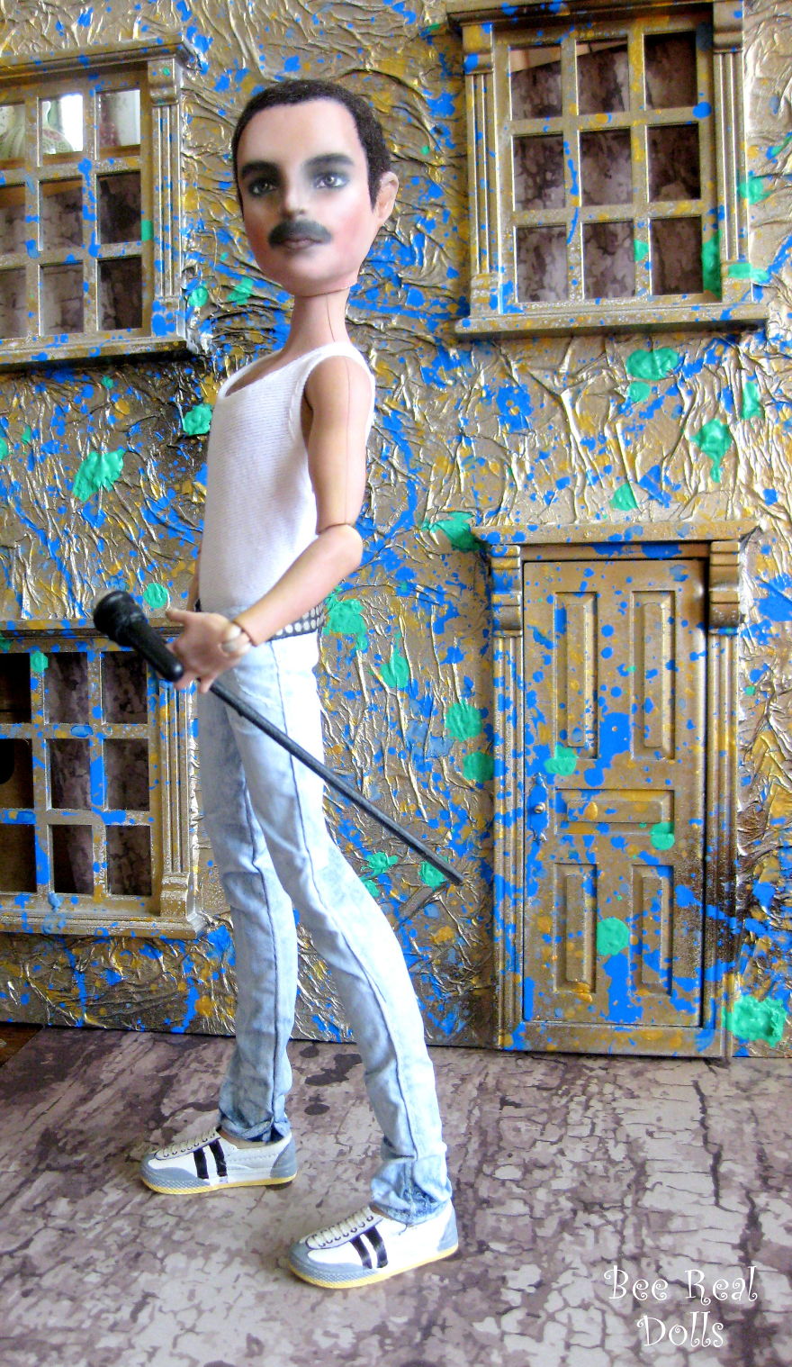 I Personalize, Re-Sculpt And Recycle Pre-Loved Dolls Into Famous People