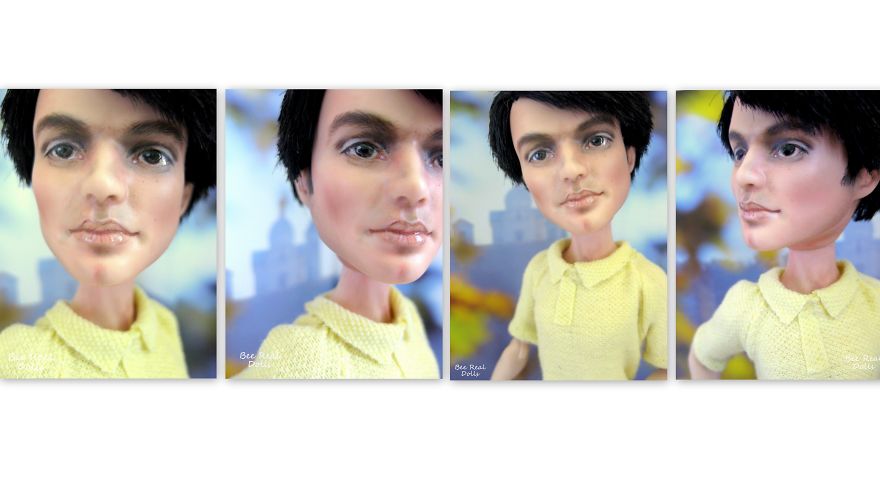 I Personalize, Re-Sculpt And Recycle Pre-Loved Dolls Into Famous People