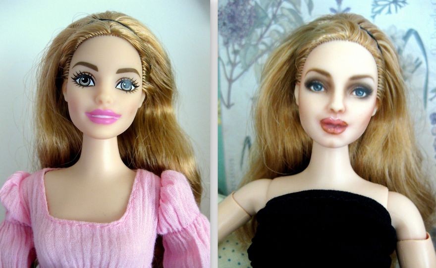 I Personalize, Re-Sculpt And Recycle Pre-Loved Dolls Into Famous People I Personalize, Re-Sculpt And Recycle Pre-Loved Dolls Into Famous People