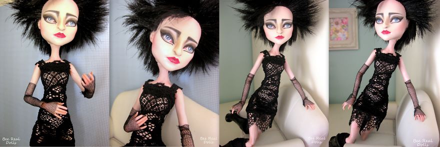 I Personalize, Re-Sculpt And Recycle Pre-Loved Dolls Into Famous People