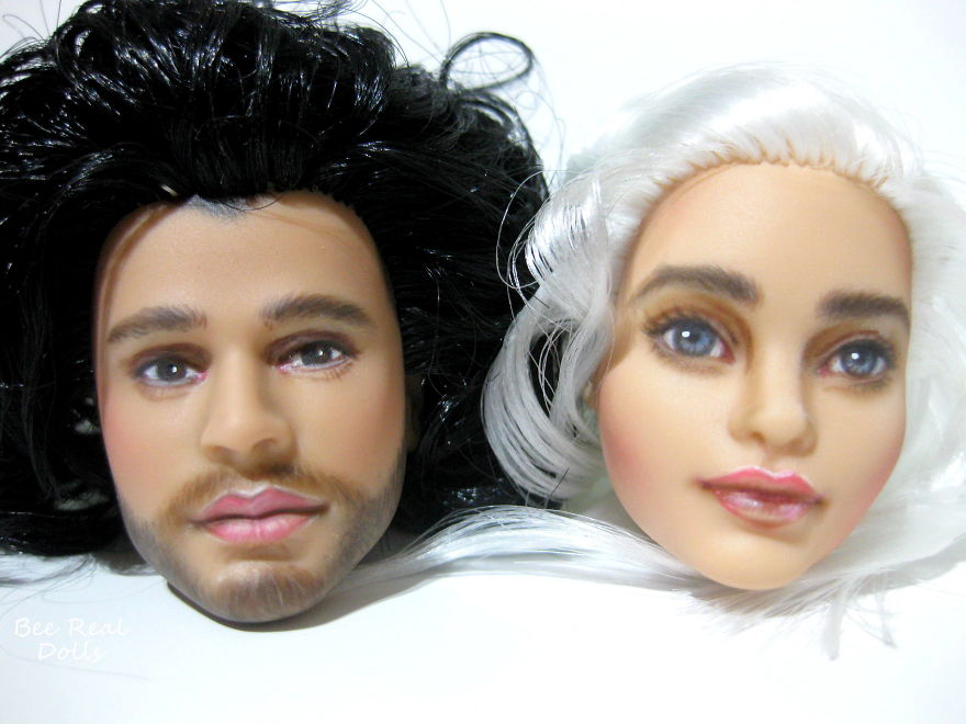 I Personalize, Re-Sculpt And Recycle Pre-Loved Dolls Into Famous People I Personalize, Re-Sculpt And Recycle Pre-Loved Dolls Into Famous People