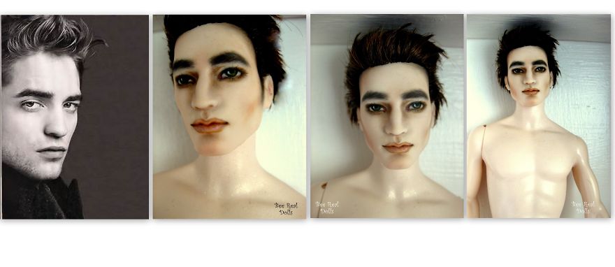 I Personalize, Re-Sculpt And Recycle Pre-Loved Dolls Into Famous People