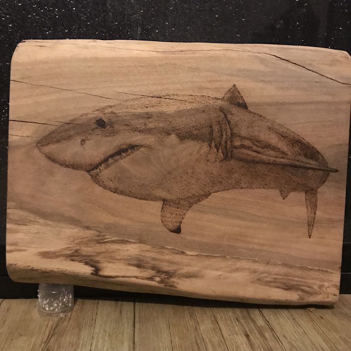 I Spend Hours Creating Unique Art By Burning Wood I Spend Hours Creating Unique Art By Burning Wood