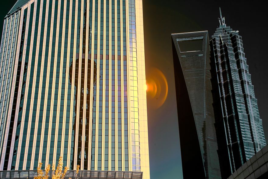 Reflecting The Pear Tower