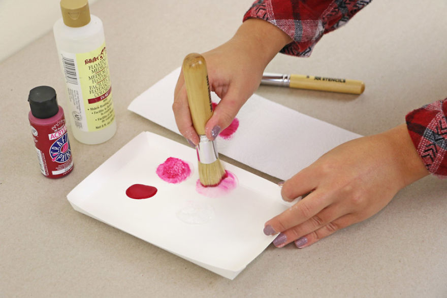 A Floral Watercolor Wallpaper Hack Using Reusable Stencils A Floral Watercolor Wallpaper Hack Using Reusable Stencils