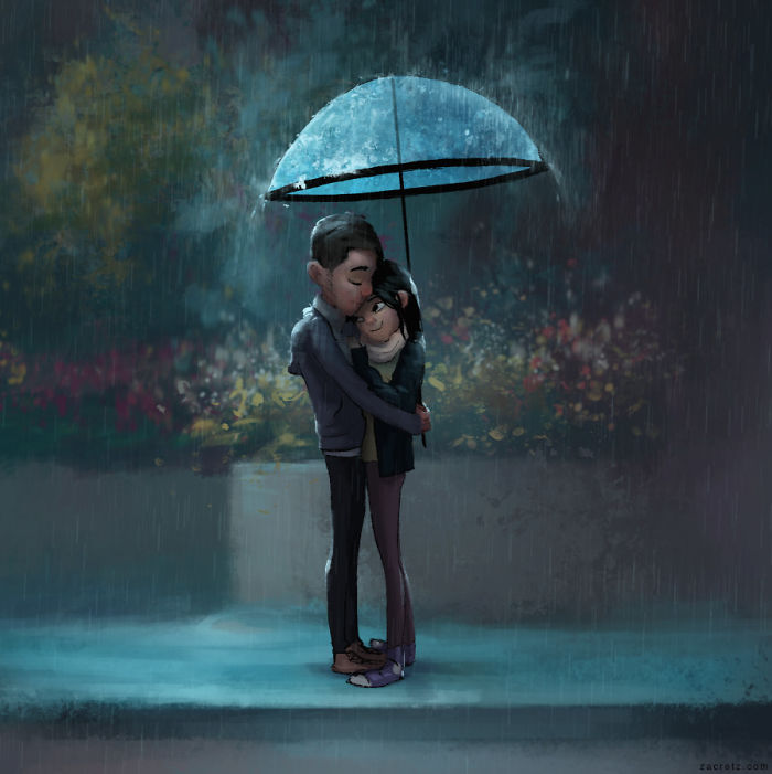 Illustrator Shows In Adorable Images The True Meaning Of Love Between Couples